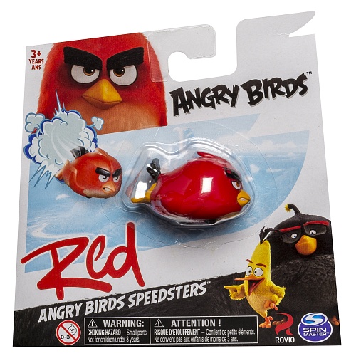 Игрушка из серии «Angry Birds» - набор из 5 птичек на колесах  